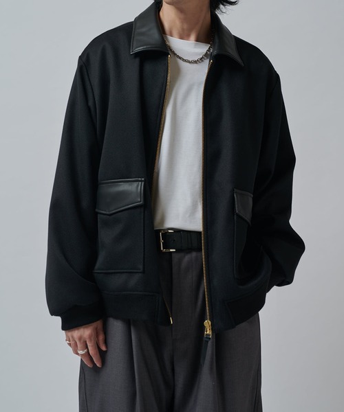 クラシックカルゼZIPブルゾン（ブルゾン）｜Lui's（ルイス）の