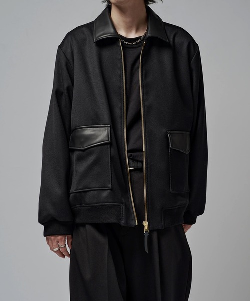 クラシックカルゼZIPブルゾン（ブルゾン）｜Lui's（ルイス）の