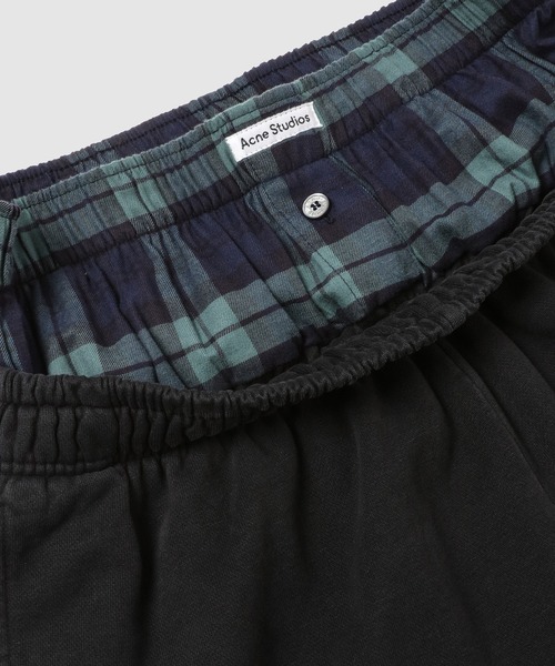 Acne Studios（アクネストゥディオズ）の「FN-WN-TROU001473（その他パンツ・レディース・ブラック×グリーン・XS/S）」の3枚目の写真