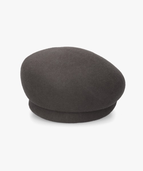 Chapeau d' O（シャポードオー）の「Chapeau d' O  Side Tuck Wo Felt Cas / シャポードオー（キャスケット・レディース・ブラック/グレー・M/57.5cm）」の17枚目の写真