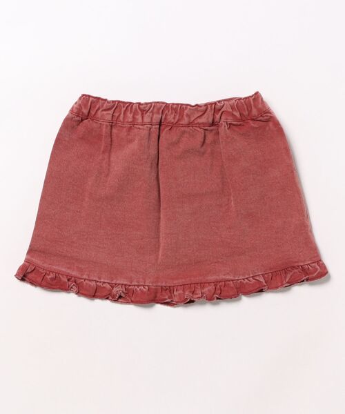 BOBO CHOSES（ボボショーズ）の「Tic Tac Toe ruffled skirt（スカート・キッズ・ブラウン・4-5YEAR/6-7YEAR/8-9y/2-3YEAR/10-11y/12-13y）」の2枚目の写真