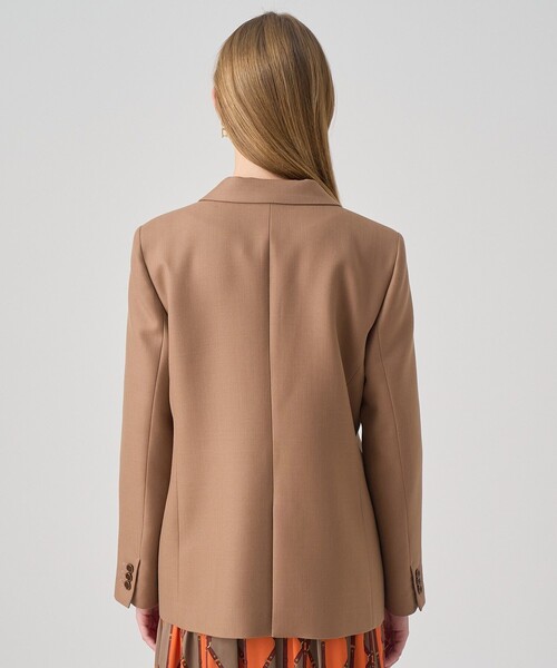 ANAYI(アナイ)の「ダブルクロスピークドジャケット(テーラードジャケット・レディース・レッド系その他/キャメル・38/36/34)」の5枚目の写真