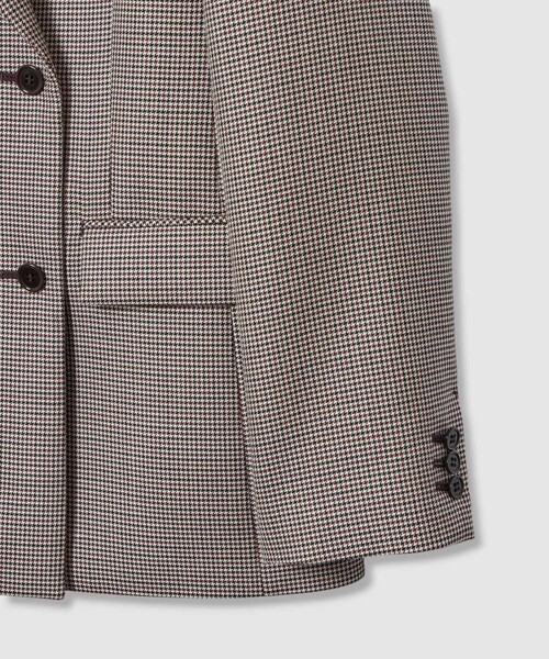 ANAYI(アナイ)の「ダブルクロスピークドジャケット(テーラードジャケット・レディース・レッド系その他/キャメル・38/36/34)」の19枚目の写真