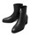 BACKYARD FAMILY�i�o�b�N���[�h�t�@�~���[�j�́uglabella Front Zip Heel Boots�i�u�[�c�j�v�b�u���b�N