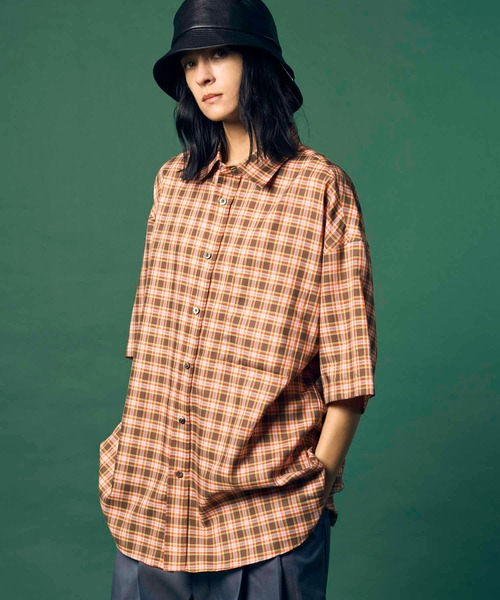 MAISON SPECIAL(メゾンスペシャル)の「《UNISEX》【Italian Dead Stock Fabric】Prime-Over Regular Collar Short Sleeve Shirt/プライムオーバーレギュラーカラーショートスリーブシャツ【MAISON SPECIAL/メゾンスペシャル】(シャツ/ブラウス・メンズ・その他4/その他7/その他9/その他12/その他6/その他1/その他2/その他3/その他5/その他11/その他8/その他10/その他13・1/2)」の10枚目の写真