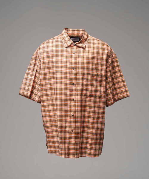 MAISON SPECIAL(メゾンスペシャル)の「《UNISEX》【Italian Dead Stock Fabric】Prime-Over Regular Collar Short Sleeve Shirt/プライムオーバーレギュラーカラーショートスリーブシャツ【MAISON SPECIAL/メゾンスペシャル】(シャツ/ブラウス・メンズ・その他4/その他7/その他9/その他12/その他6/その他1/その他2/その他3/その他5/その他11/その他8/その他10/その他13・1/2)」の16枚目の写真