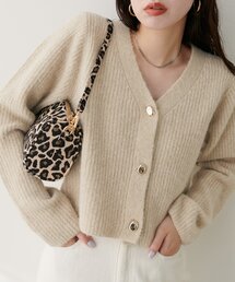 ウール混ニット」に該当するカーディガン/ボレロファッション