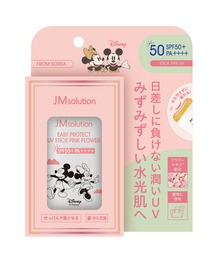 ムラサキスポーツ（ムラサキスポーツ）の「JMsolution JAPAN Edition/ジェイエムソリューションジャパンエディション イージープロテクトUVスティック ピンクフラワー/マリングリーン（日焼け止め/UVケア・メンズ）」