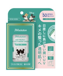 ムラサキスポーツ（ムラサキスポーツ）の「JMsolution JAPAN Edition/ジェイエムソリューションジャパンエディション イージープロテクトUVスティック ピンクフラワー/マリングリーン（日焼け止め/UVケア）」