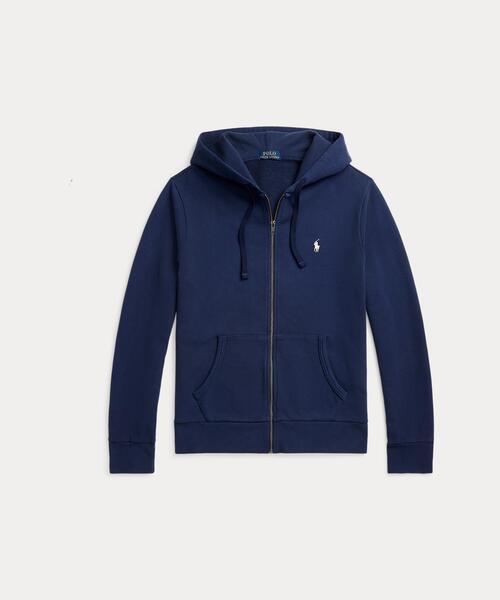 POLO RALPH LAUREN(ポロ ラルフ ローレン)の「ループバック テリー フルジップ フーディ(パーカー・メンズ・ネイビー系1・XXL/XS/XL/S/M/L)」の7枚目の写真