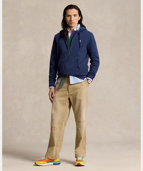 POLO RALPH LAUREN(ポロ ラルフ ローレン)の「ループバック テリー フルジップ フーディ(パーカー・メンズ・ネイビー系1・XXL/XS/XL/S/M/L)」の6枚目の写真