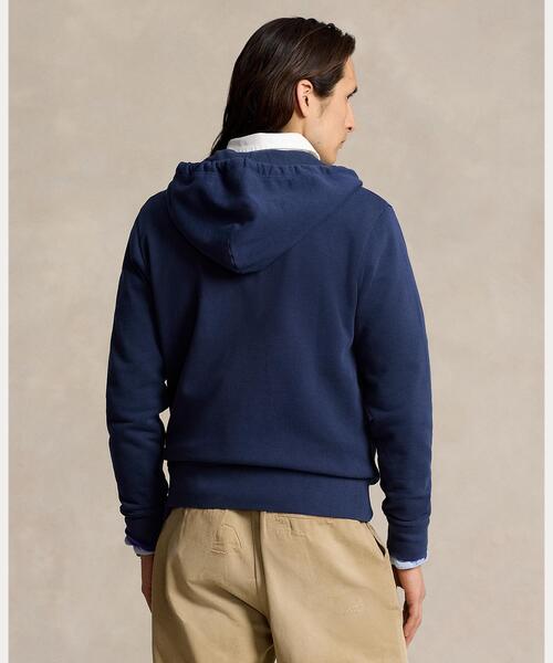 POLO RALPH LAUREN(ポロ ラルフ ローレン)の「ループバック テリー フルジップ フーディ(パーカー・メンズ・ネイビー系1・XXL/XS/XL/S/M/L)」の5枚目の写真