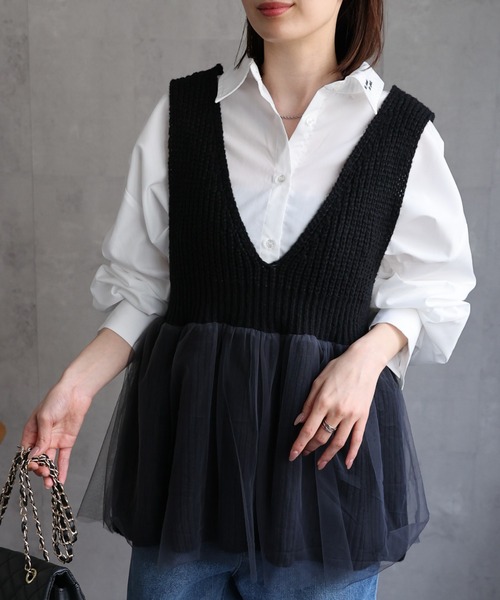 model：162cm 着用サイズ：F