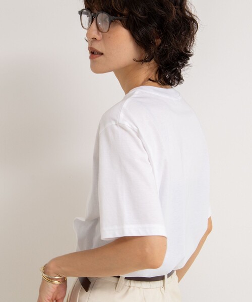 NOLLEY’S（ノーリーズ）の「メッセージTシャツ（Tシャツ/カットソー・レディース・ブラック/ホワイト/ベージュ・FREE）」の14枚目の写真