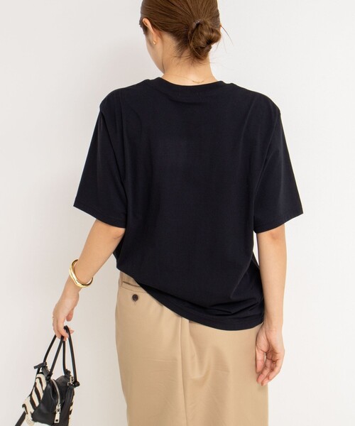 NOLLEY’S（ノーリーズ）の「メッセージTシャツ（Tシャツ/カットソー・レディース・ブラック/ホワイト/ベージュ・FREE）」の19枚目の写真