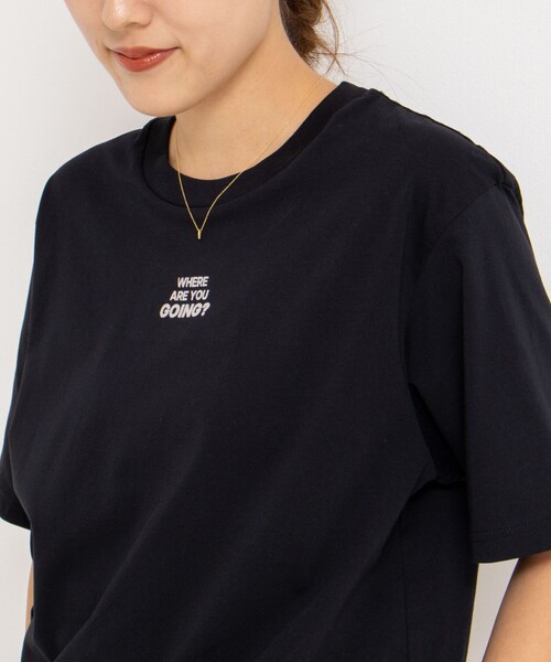 NOLLEY’S（ノーリーズ）の「メッセージTシャツ（Tシャツ/カットソー・レディース・ブラック/ホワイト/ベージュ・FREE）」の20枚目の写真
