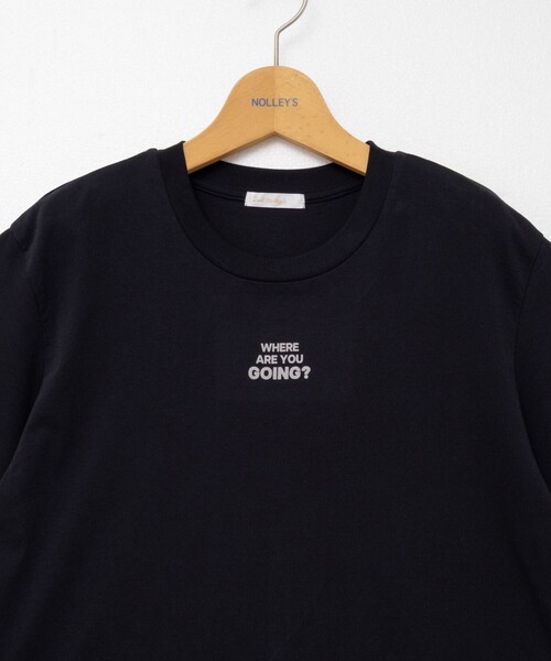 NOLLEY’S（ノーリーズ）の「メッセージTシャツ（Tシャツ/カットソー・レディース・ブラック/ホワイト/ベージュ・FREE）」の22枚目の写真