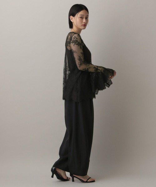 セール】フレアスリーブレース_長袖（シャツ/ブラウス）｜A part by