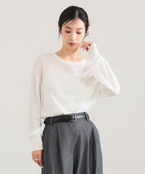 平和屋着物○江戸小紋 万筋 浅蘇芳色×枯野色 正絹 逸品 AABC9467ck