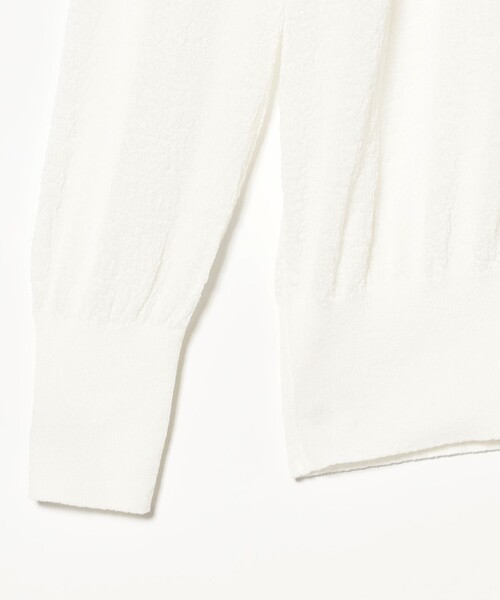 Demi-Luxe BEAMS（デミルクス ビームス）の「【1/9再値下げ】コットン ナイロン デニット プルオーバー［手洗い可］（ニット/セーター・レディース・ブラック/ブラウン/オフホワイト・ONE SIZE）」の21枚目の写真