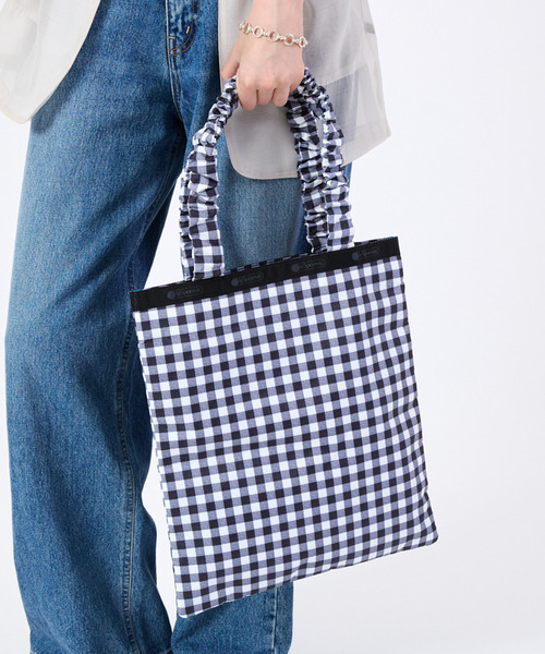 LeSportsac(レスポートサック)の「GH EMERALD TOTE クラシカルギンガム(トートバッグ・レディース・ブラック・FREE)」の2枚目の写真
