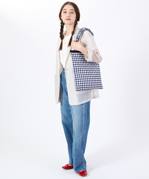 LeSportsac(レスポートサック)の「GH EMERALD TOTE クラシカルギンガム(トートバッグ・レディース・ブラック・FREE)」の3枚目の写真