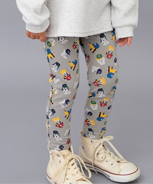 BREEZE(ブリーズ)の「【ストレッチ】DAISUKI パンツ(その他パンツ・キッズ・ベージュ/ライトインディゴブルー/ラベンダー/ミント/マスタード/ネイビー/オレンジ/ブラウン/グリーン/ライトグレー/レッド/ブルー/オフホワイト/ターコイズブルー/ブラック/アイボリー・70/80/90/100/110/120/130)」の5枚目の写真