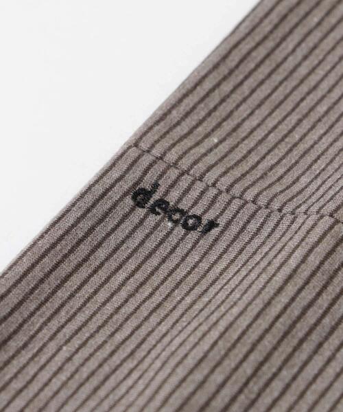 URBAN RESEARCH(アーバンリサーチ)の「decor『デコール』 Border Wide Hairband(ヘアバンド・レディース・チャコールグレー/ブラウン・-)」の10枚目の写真