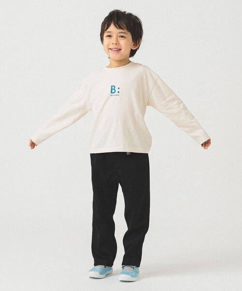 Gramicci（グラミチ）の「【別注】Gramicci / フリース パンツ 2025FW（100～140cm）（その他パンツ・キッズ・ホワイト系その他6/ブラック・100/110/120/130/140）」の3枚目の写真