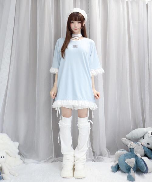 whinny ロンＴ Whinny/ロマンチストキュートT（Tシャツ/カットソー）｜Whinny