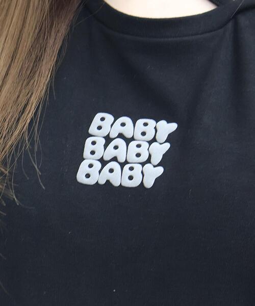 Whinny（ホワイニー）の「Whinny/ロマンチストキュートT（Tシャツ/カットソー・レディース・ブラック/サックスブルー/ホワイト・FREE）」の15枚目の写真