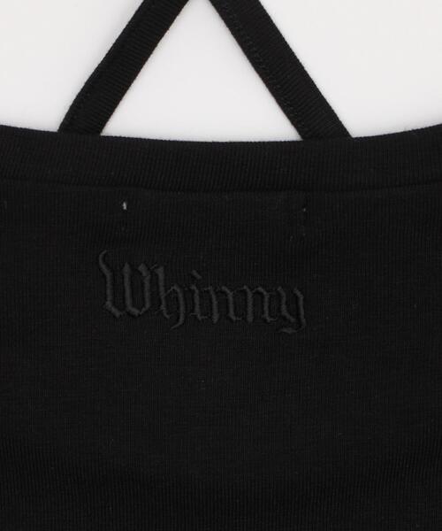 Whinny（ホワイニー）の「Whinny/ロマンチストキュートT（Tシャツ/カットソー・レディース・ブラック/サックスブルー/ホワイト・FREE）」の10枚目の写真