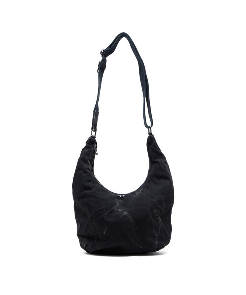 DIESEL（ディーゼル）の「メンズ ホーボーバッグ RAVE RAVE HOBO X（ボディバッグ/ウエストポーチ・メンズ・ブラック・FREE）」の6枚目の写真