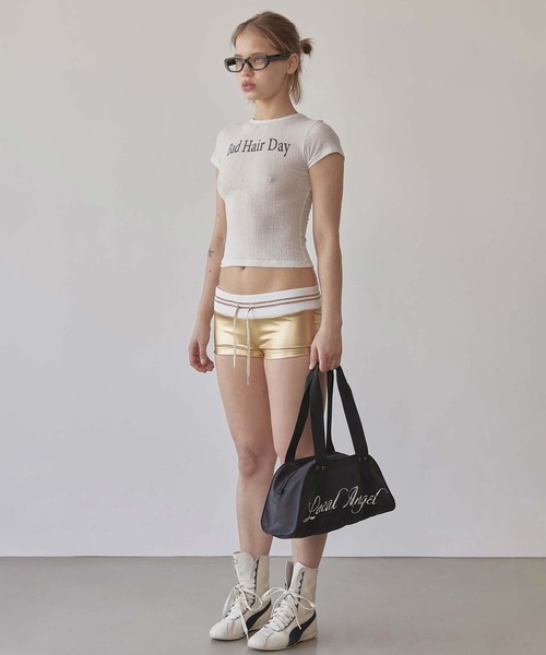 SCULPTOR(スカルプター)の「Bad Hair Day Tee(Tシャツ/カットソー・レディース・レッド/ブラック/ホワイト・SMALL/MEDIUM/LARGE/X-SMALL)」の19枚目の写真