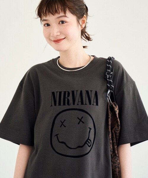 coen(コーエン)の「【ROCK STANLEY(ロックスタンレー)別注】アソートロックTシャツ(Tシャツ/カットソー・レディース・ダークグレー/ブラウン系/ダークグリーン・M/L)」の7枚目の写真