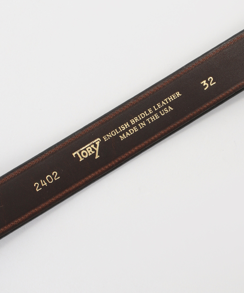 FRAMeWORK（フレームワーク）の「TORY LEATHER/トリーレザー Double and stitch ベルト（ベルト・レディース・ブラック/キャメル・FREE）」の7枚目の写真