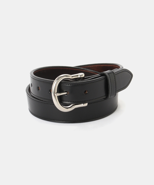 【新品】TORY Leather Co. レザーベルト 28 黒 TORY LEATHER ブライドルレザー ストラップベルト 1-1/4インチ