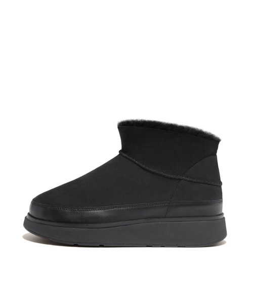 fitflop(フィットフロップ)の「GEN-FF ULTRA-MINI DOUBLE-FACED SHEARLING BOOTS / GEN-FF ウルトラミニ ダブルフェイス シアリング ブーツ(ブーツ・レディース・ブラウン/ナチュラル/ブラック・24cm/23cm/22cm/25cm)」の5枚目の写真