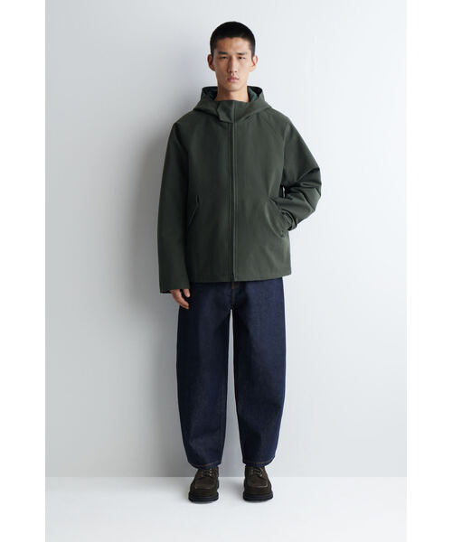COS フード付きジャケット テクニカルコットン フード付きジャケット（その他アウター）｜COS
