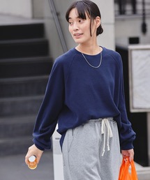 モラビトのカットソー　ブルー モラビトのカットソー ブルー レディースアパレル Tシャツ