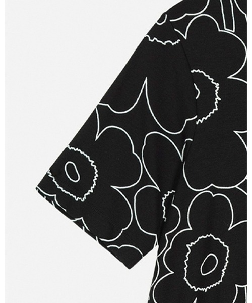 marimekko（マリメッコ）の「Kokemus Piirto Unikko / Dress（ワンピース・レディース・ブラック・MEDIUM/SMALL/X-SMALL/LARGE）」の8枚目の写真