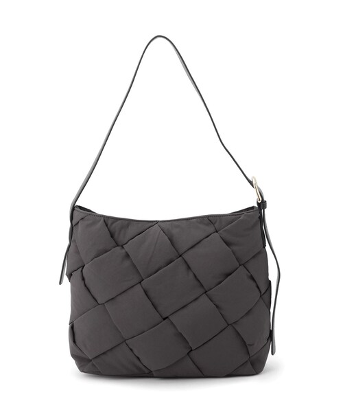 grove（グローブ）の「【撥水】ナイロンメッシュワンショルダー（ショルダーバッグ・レディース・ライトベージュ/ブラック/ダークグレー・00）」の18枚目の写真