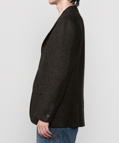 Scye(サイ)の「Scye | ヘリンボーンツイード ブレザー MEN(テーラードジャケット・メンズ・ダークブラウン・38/40)」の12枚目の写真