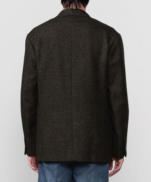 Scye(サイ)の「Scye | ヘリンボーンツイード ブレザー MEN(テーラードジャケット・メンズ・ダークブラウン・38/40)」の13枚目の写真