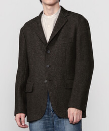 Scye（サイ）の「Scye | ヘリンボーンツイード ブレザー MEN（テーラードジャケット）」