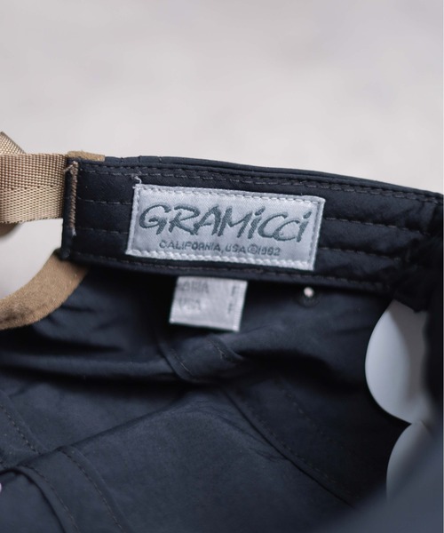 Gramicci（グラミチ）の「【RS】【GRAMICCI】KIDS NYLON GRAMICCI CAP（キャップ・キッズ・ブラック・FREE）」の8枚目の写真