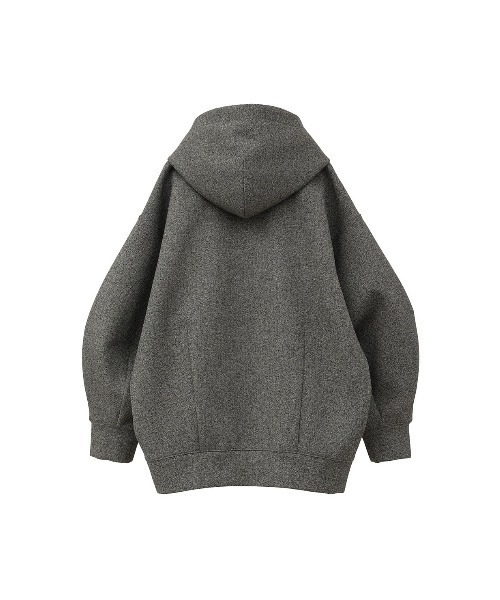 CLANE CONSTRUCTIVE BONDING HOODIE グレー CONSTRUCTIVE BONDING HOODIE（パーカー）｜CLANE（クラネ）の