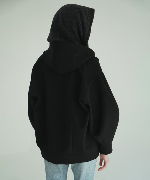 CLANE（クラネ）の「CONSTRUCTIVE BONDING HOODIE（パーカー・レディース・その他・1）」の4枚目の写真