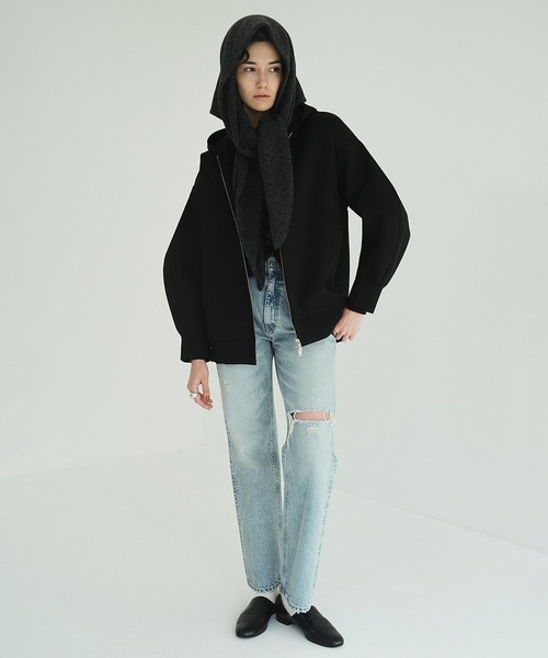 CLANE（クラネ）の「CONSTRUCTIVE BONDING HOODIE（パーカー・レディース・その他・1）」の5枚目の写真