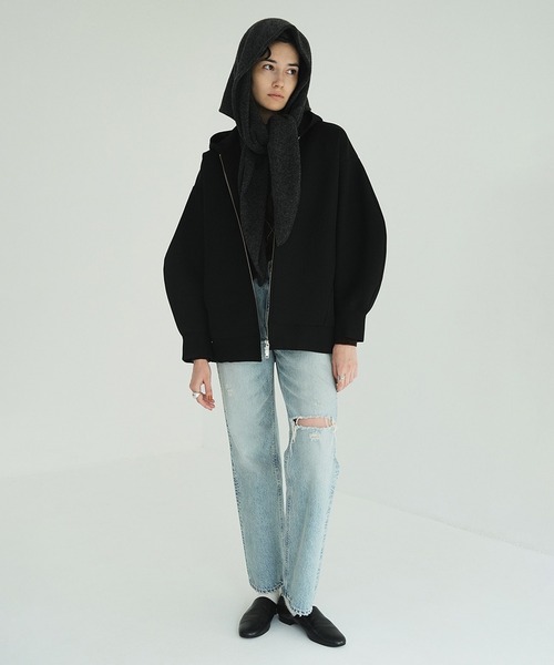 CLANE（クラネ）の「CONSTRUCTIVE BONDING HOODIE（パーカー・レディース・その他・1）」の6枚目の写真